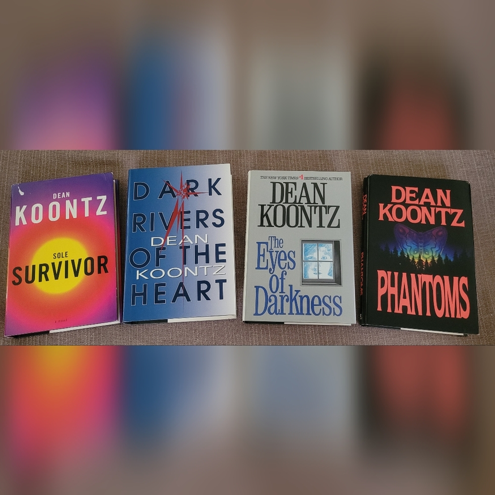 Dean Koontz Hardcover (4) Book Set - LOT